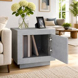 Friendly Grey Coffee Table: Stylish and Functional