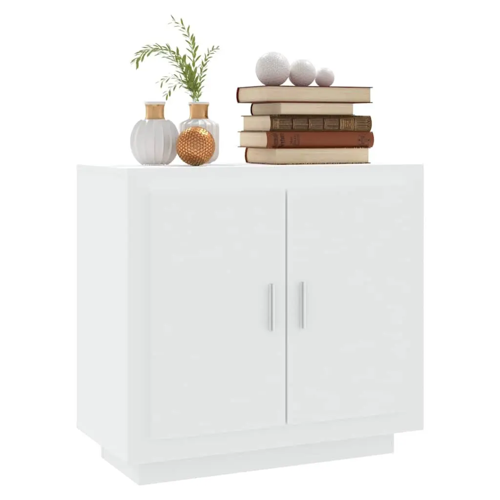 Sideboard Buffet Cabinet White 80x40x75 cm