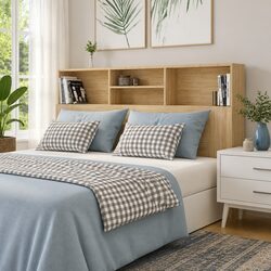 Your Essential Brown Headboard Cabinet 160cm for Bedrooms