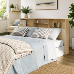 Your Perfect Sonoma Oak Headboard Cabinet Awaits
