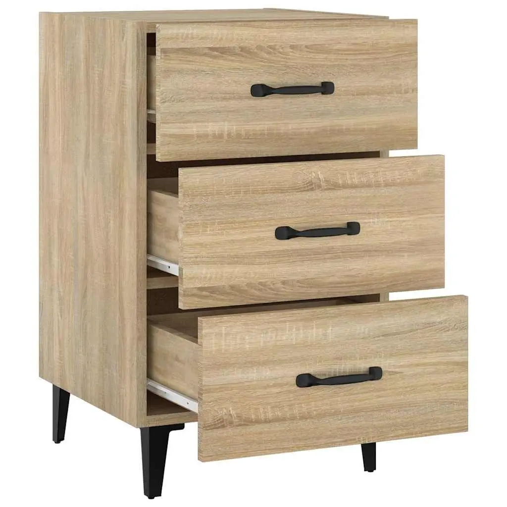 Bedside Cabinet with 3 Drawers