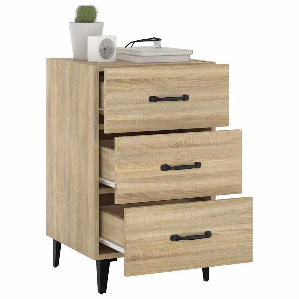 Bedside Cabinet with 3 Drawers