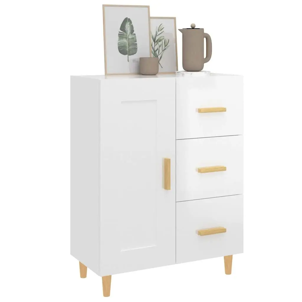 High Gloss Sideboard for Storage and Style