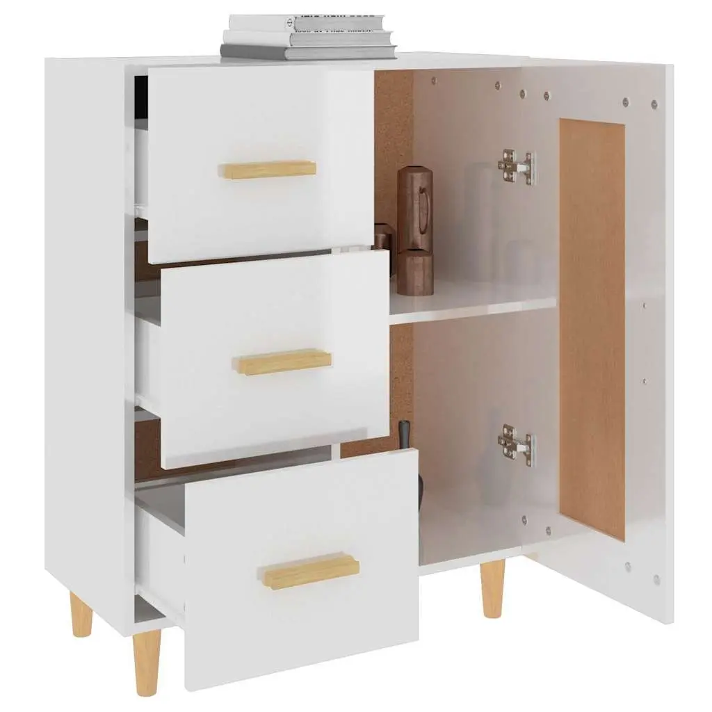 High Gloss Sideboard for Storage and Style