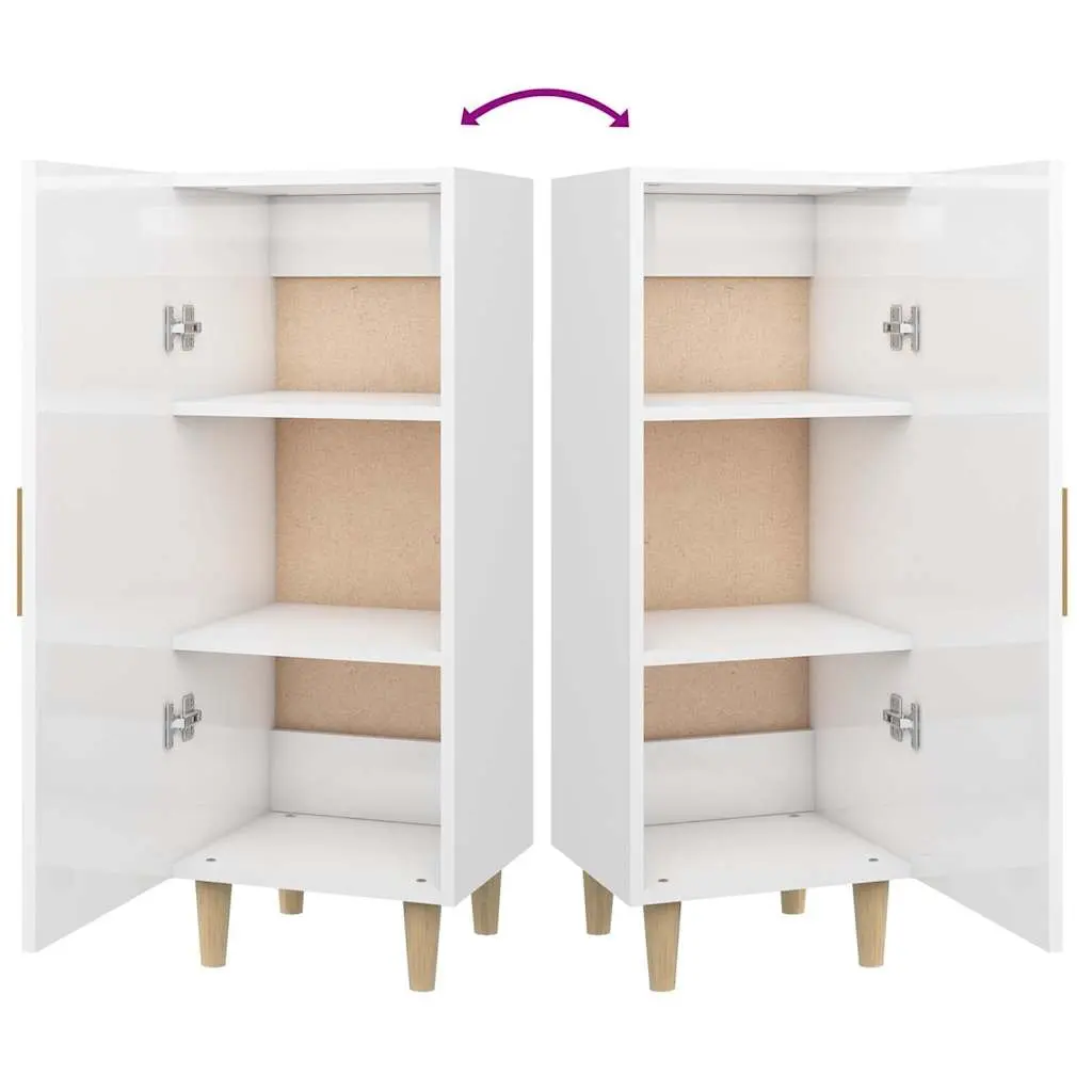 White High Gloss Sideboard