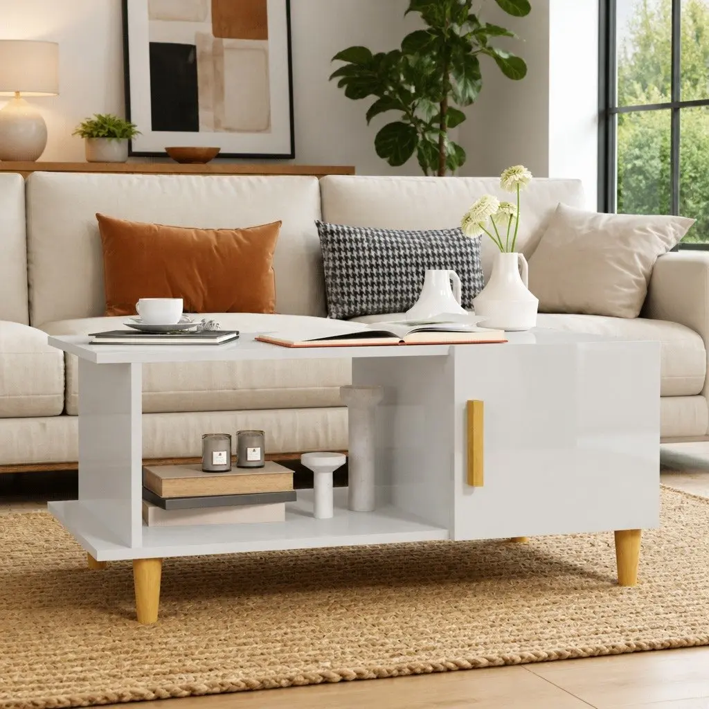 Coffee Table with Ample Storage Space