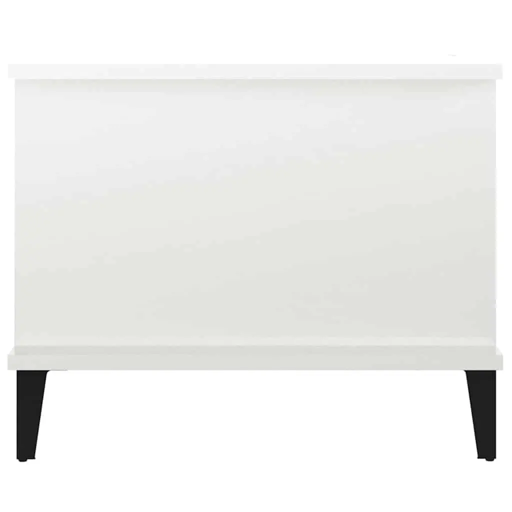 Coffee Table with Storage and Metal Legs