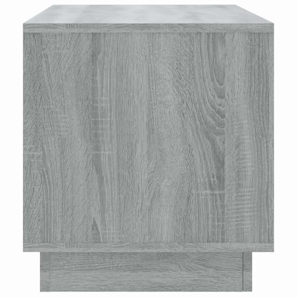 TV Cabinet Grey Sonoma Engineered Wood Lowboard 102 x 41 x 44 cm