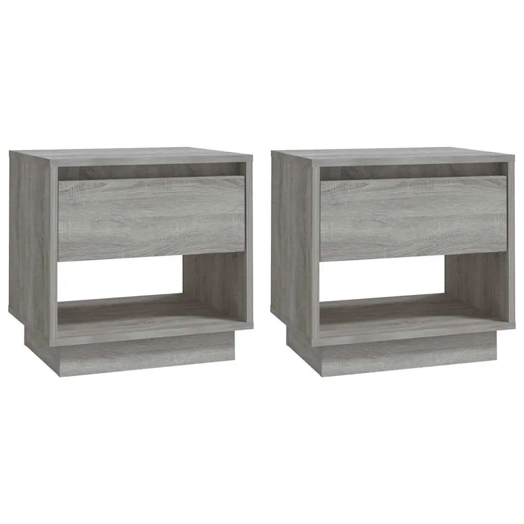 Grey Sonoma Bedside Cabinets for Easy Access