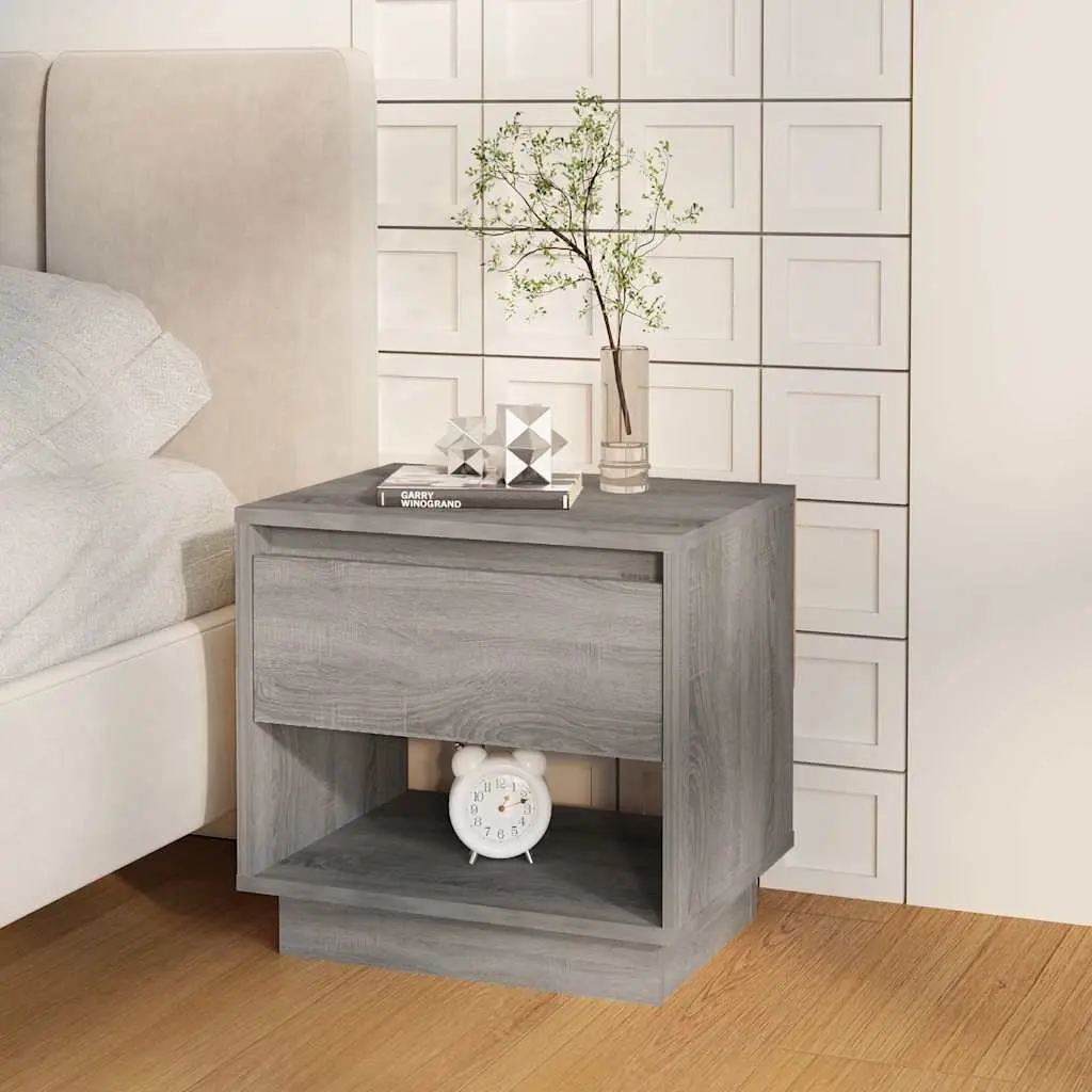 Grey Sonoma Bedside Cabinets for Easy Access