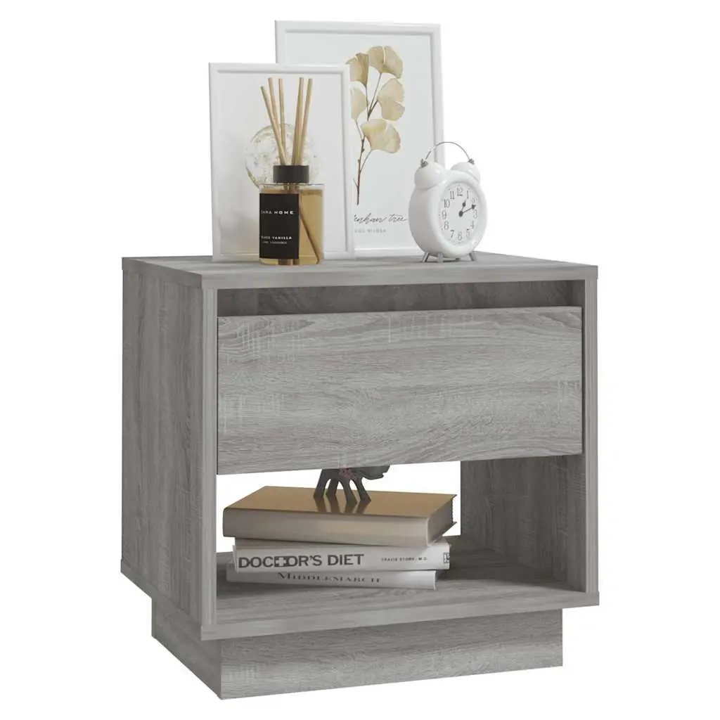 Grey Sonoma Bedside Cabinets for Easy Access