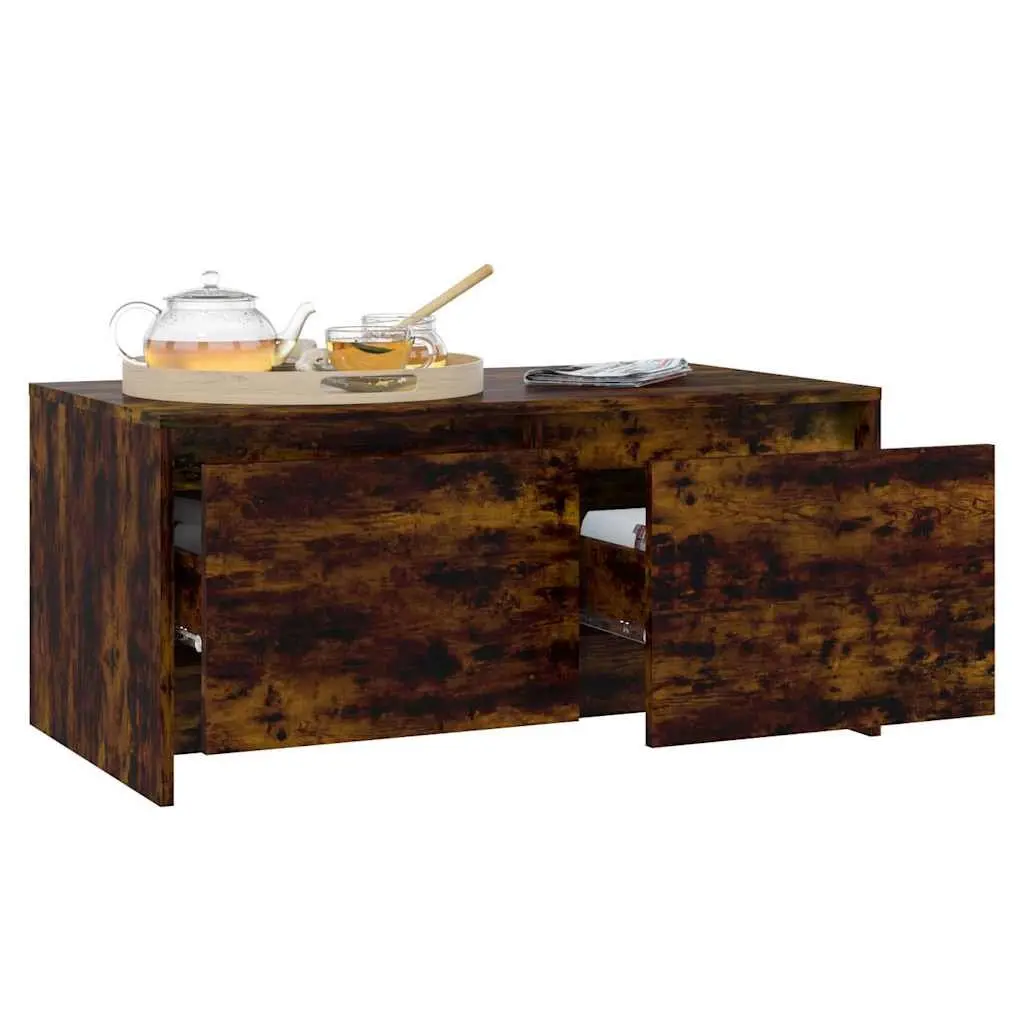 Coffee Table with Storage Drawers Modern Design Living Room Accent Furniture