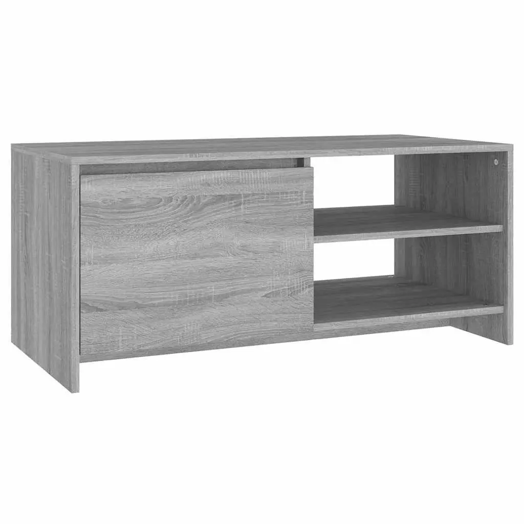 Coffee Table Grey Modern Living Room Accent Furniture 102L x 50W x 45H cm