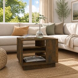 Friendly Brown Coffee Table: Stylish and Functional
