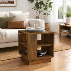 Your New Coffee Table with Storage: 2 Shelves for Convenience