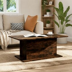 Your Friendly Brown Engineered Wood Accent Coffee Table