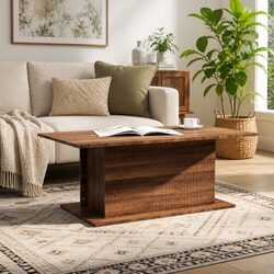 Your New Brown Oak Coffee Table Awaits You