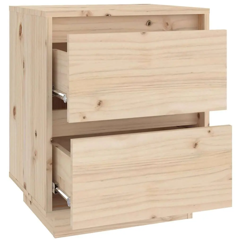 Wooden Bedside Cabinet for Easy Organization