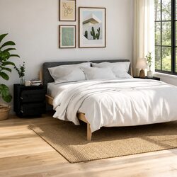 Create Your Perfect Space with Black Bedside Cabinets