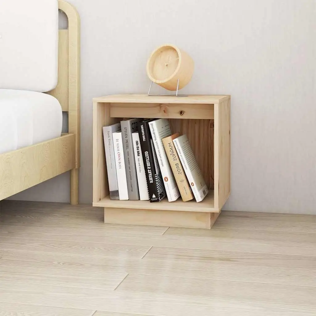 Bedside Cabinets 2 pcs Brown Storage Side Tables Modern Bedroom Furniture