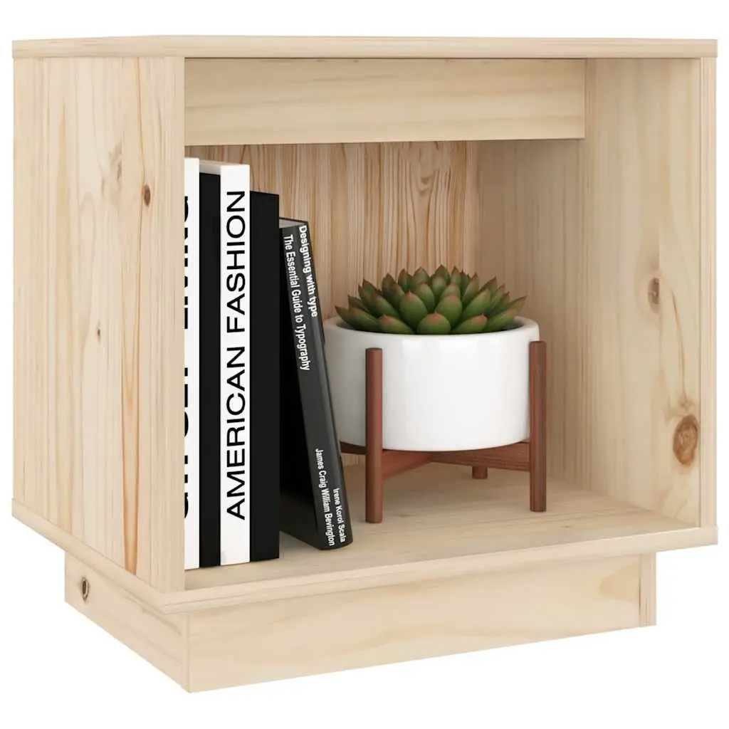 Bedside Cabinets 2 pcs Brown Storage Side Tables Modern Bedroom Furniture