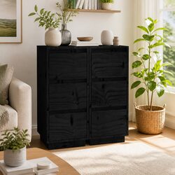 Your Ideal Black Pinewood Sideboards for Storage