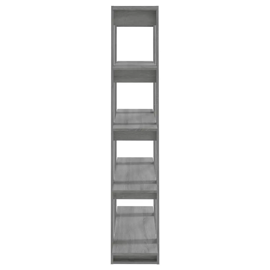 Book Cabinet Room Divider Grey 100W x 30D x 160H cm Shelving Unit Storage Organiser