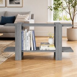 Your Friendly Grey Book Cabinet 100x30x51cm Storage