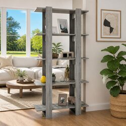 Your Friendly Grey Sonoma Book Cabinet Room Divider