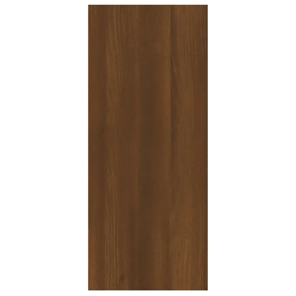 Book Cabinet Brown Oak Room Divider Shelving Unit 60W x 30D x 72H cm