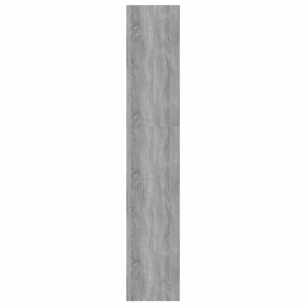 Book Cabinet Room Divider Grey Sonoma Engineered Wood 60x30x166cm