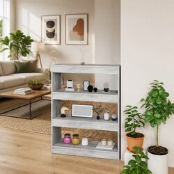 Your New Grey Sonoma Book Cabinet Room Divider Awaits