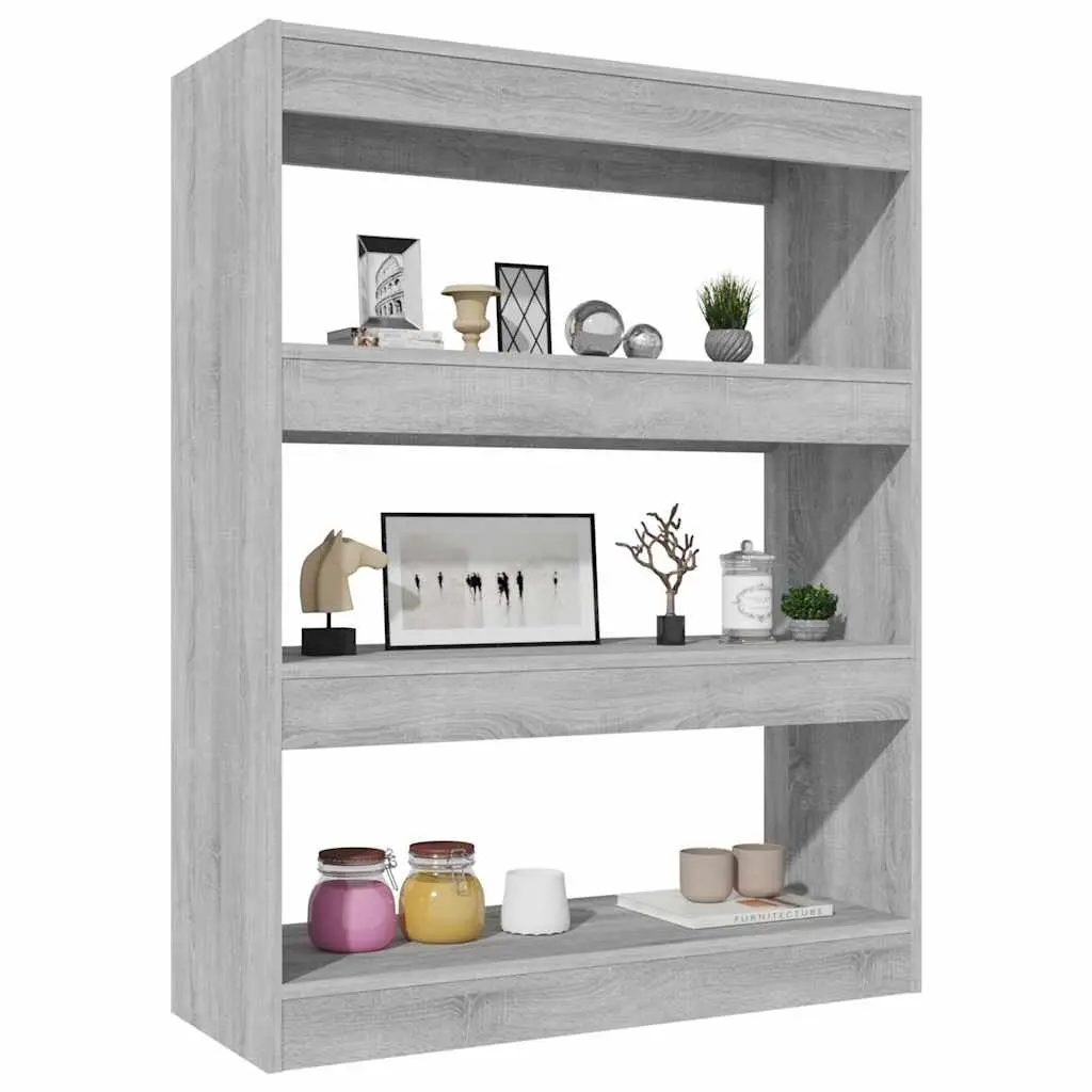 Grey Sonoma Book Cabinet Room Divider