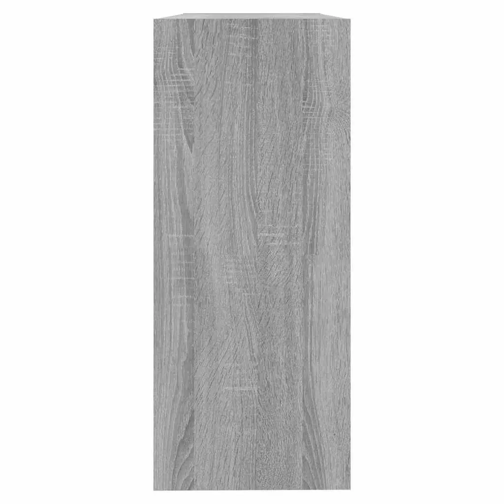 Book Cabinet Room Divider Grey Sonoma 100x30x72cm
