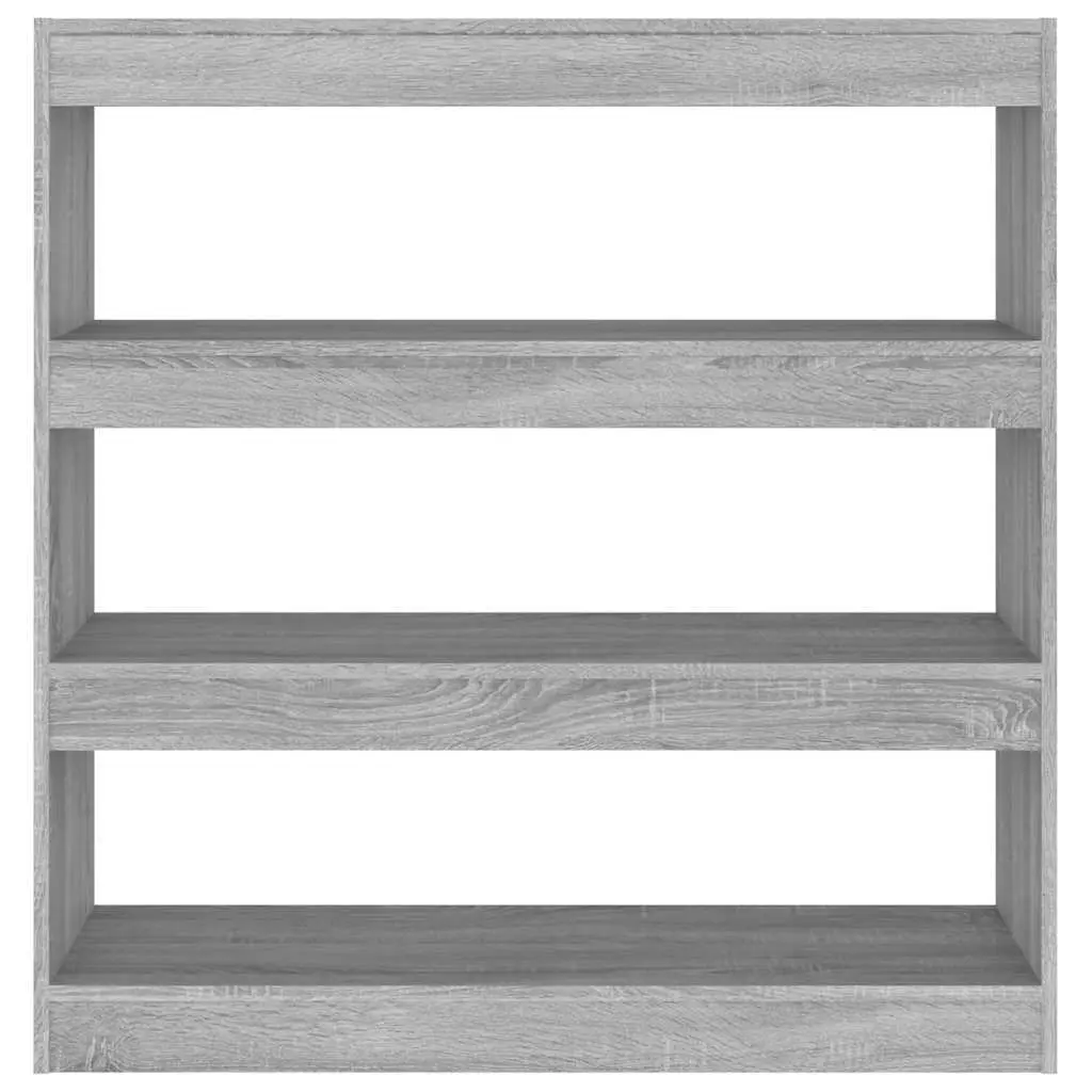 Book Cabinet Room Divider Grey Sonoma Open Shelving Unit Storage Organiser