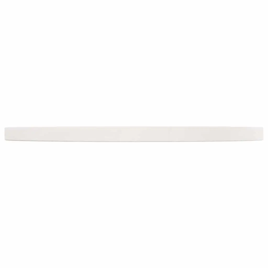 Round Table Top White Solid Wood Pine Ø60cm