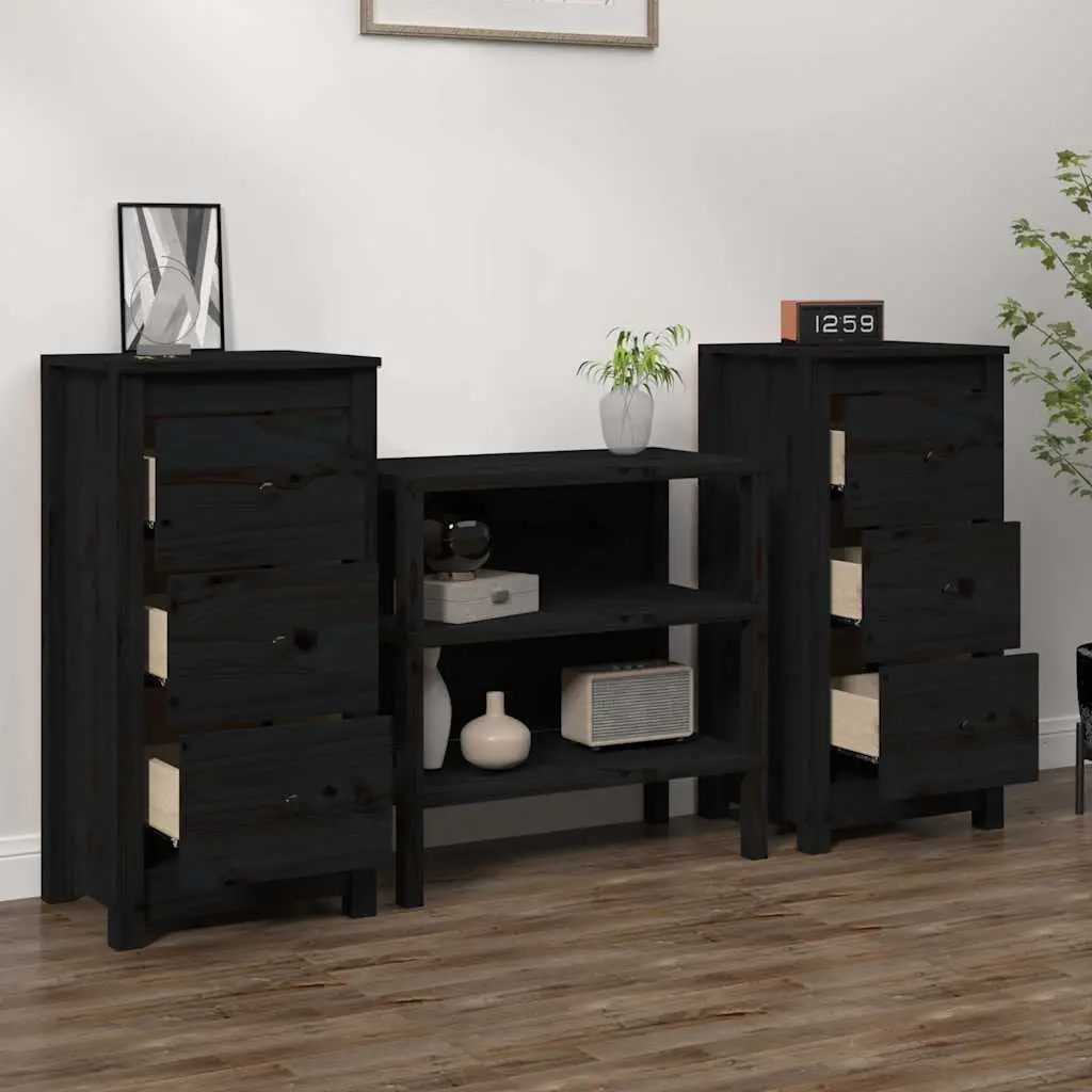 Solid Wood Pine Sideboard