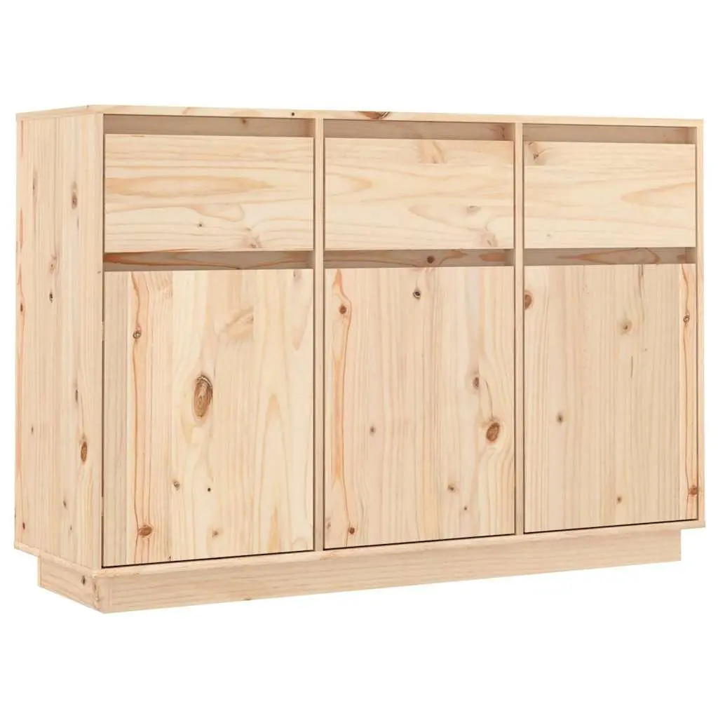 Solid Pine Wood Sideboard