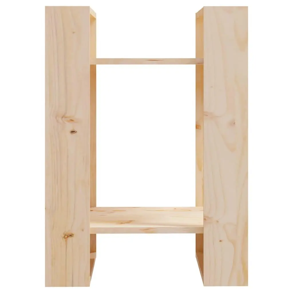 Solid Wood Pine Book Cabinet Room Divider 41x35x57cm