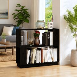 Your New Black Book Cabinet Room Divider Awaits