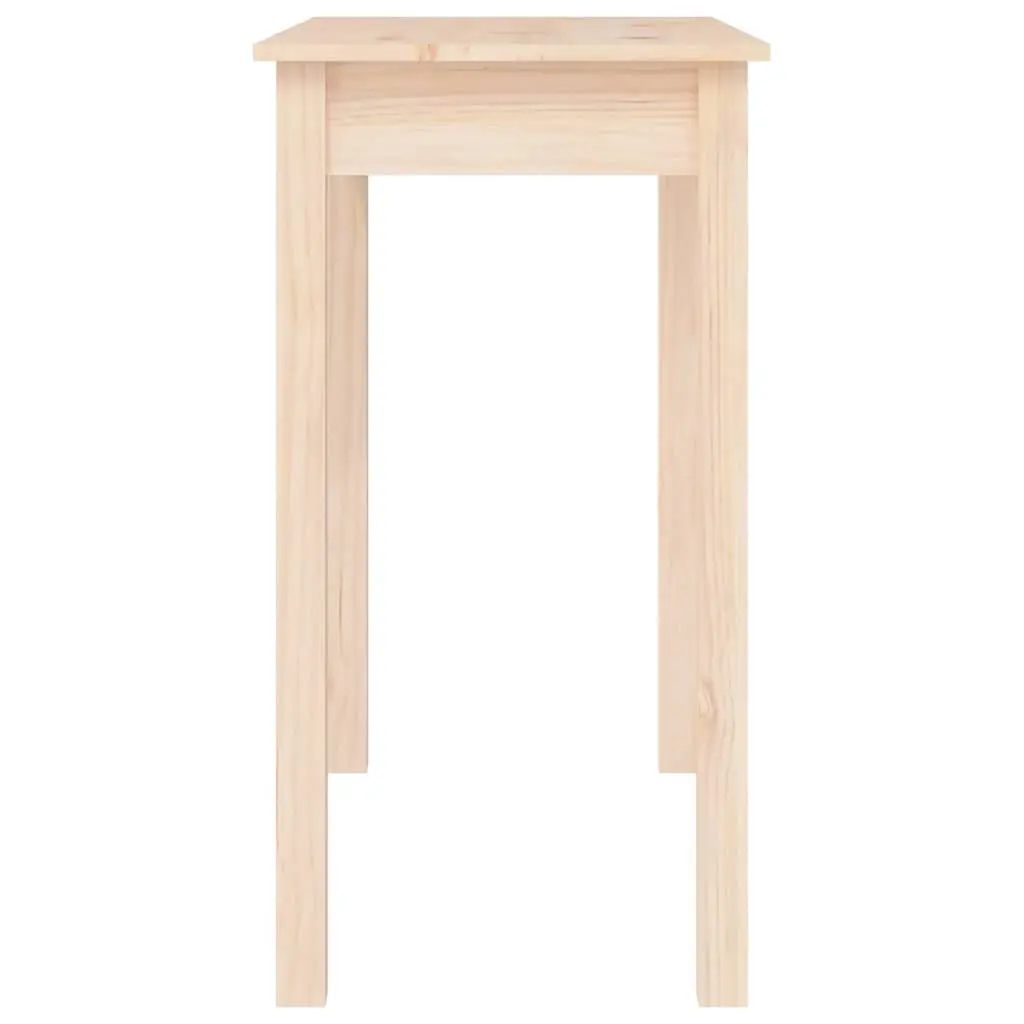Console Table Wooden 80x40x75cm Rustic Accent Furniture