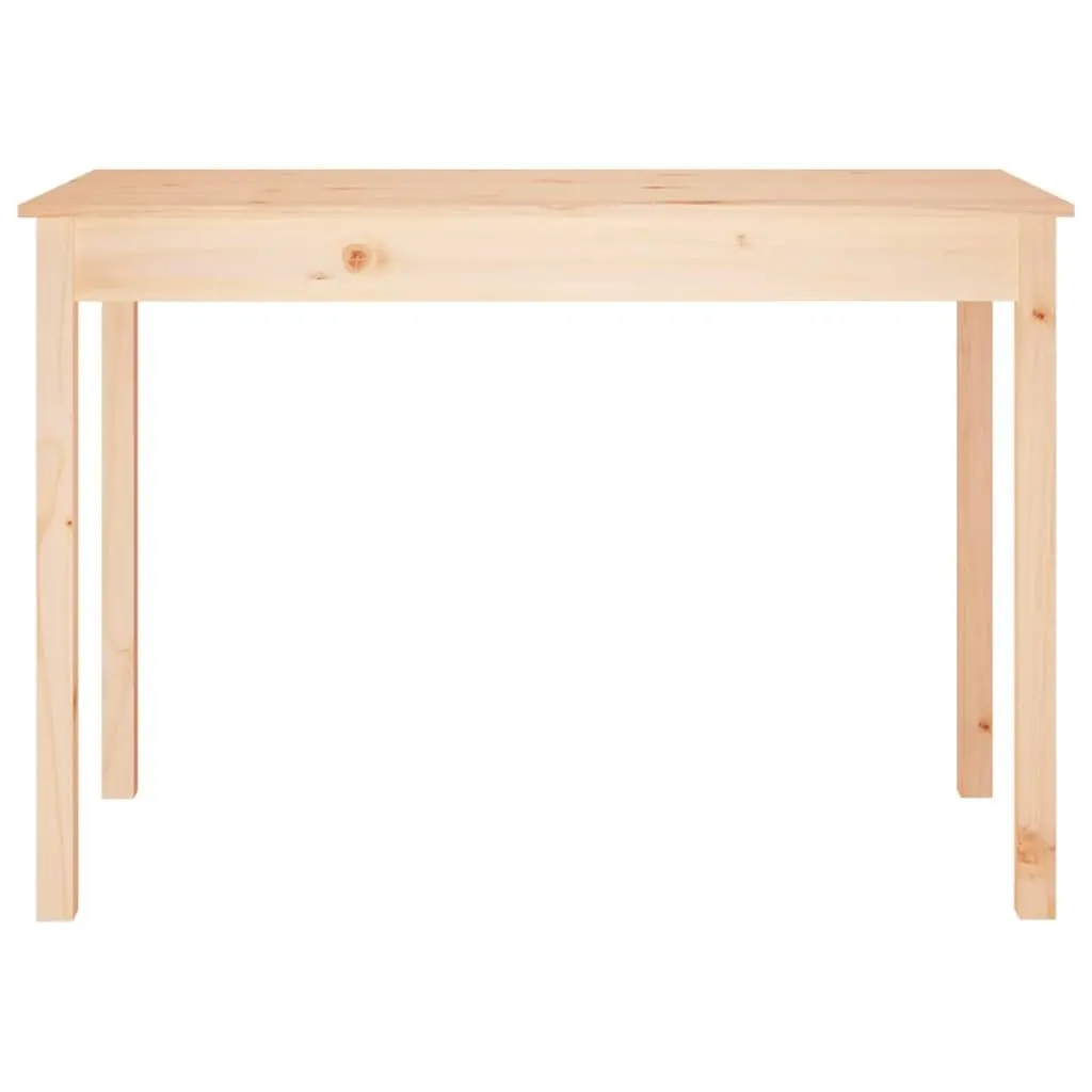 Solid Pine Dining Table 110x55x75cm