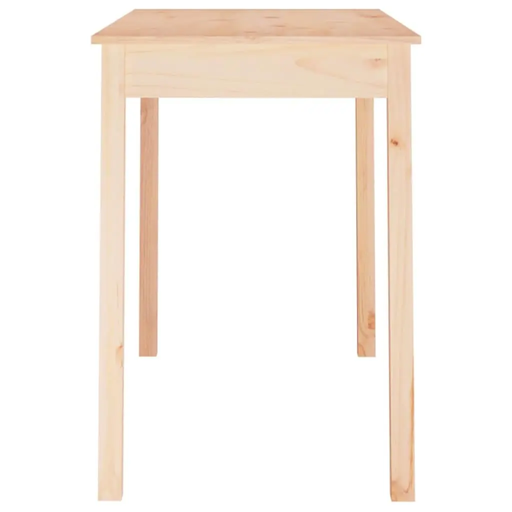 Solid Pine Dining Table 110x55x75cm