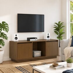 Your Friendly Solid Pine Wood TV Cabinet for Any Space