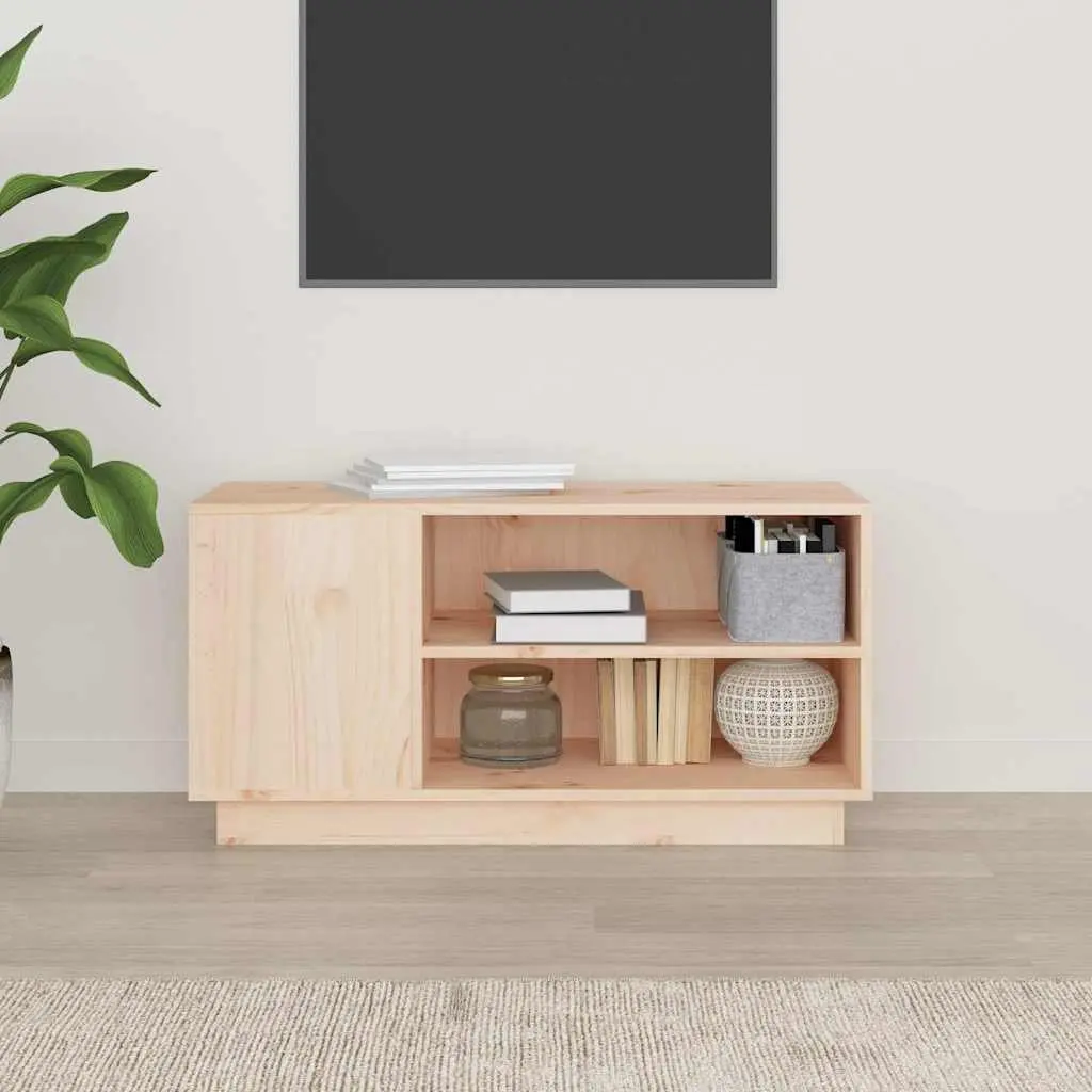 Brown Wooden TV Cabinet for Media Needs