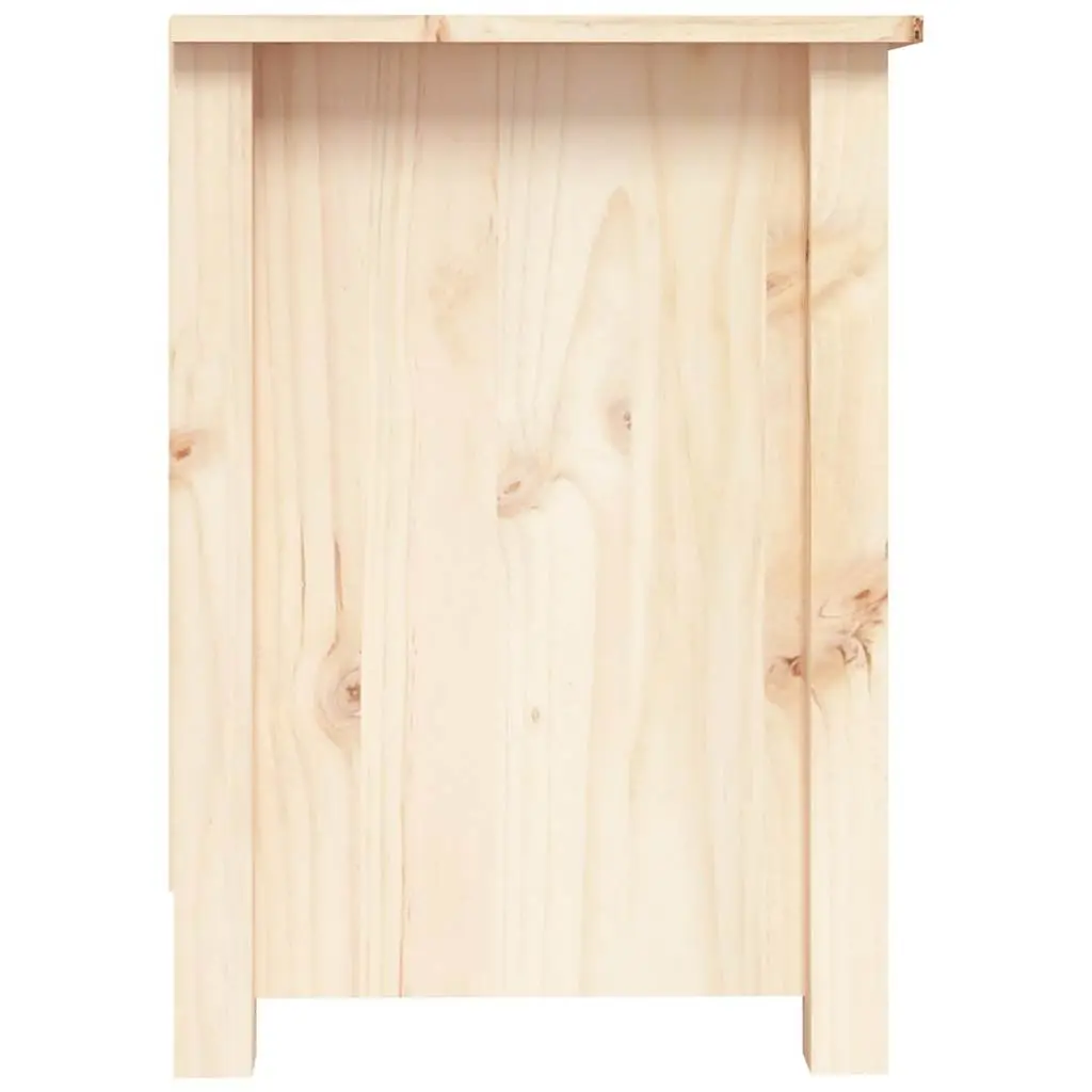 TV Cabinet Solid Pine Wood Brown 103x36.5x52 cm Storage Unit with 2 Drawers and 4 Open Compartments