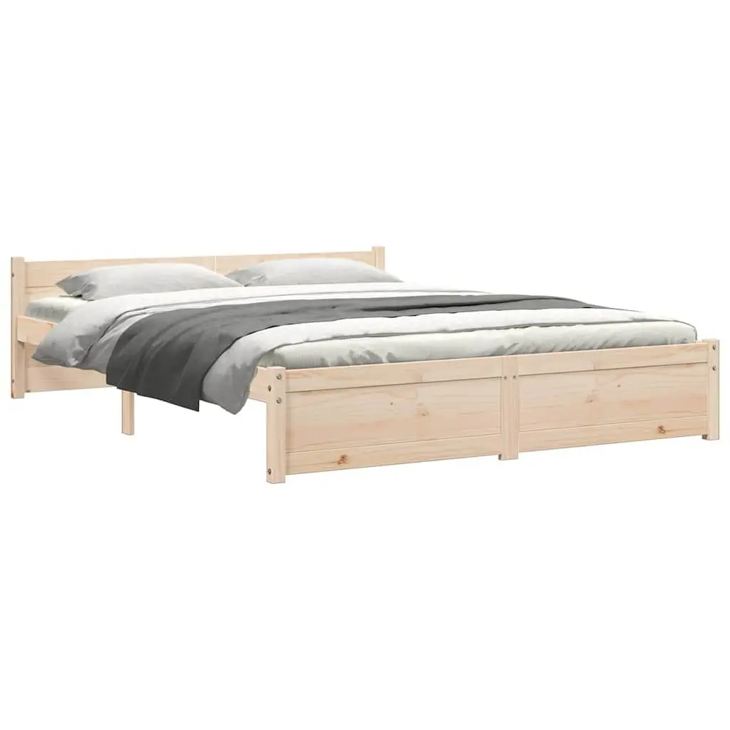 Solid Wood Bed Frame
