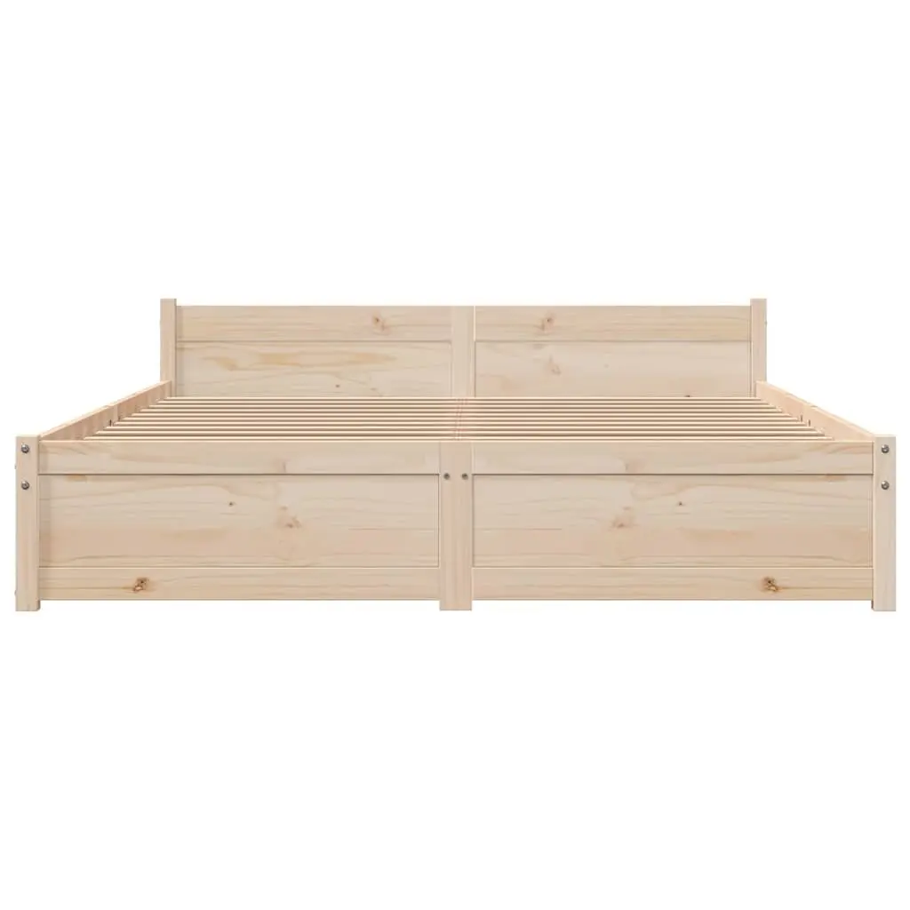 Solid Wood Bed Frame