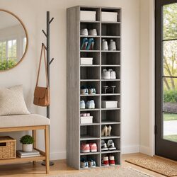 Your Ideal Shoe Cabinet in Grey Sonoma for Easy Access
