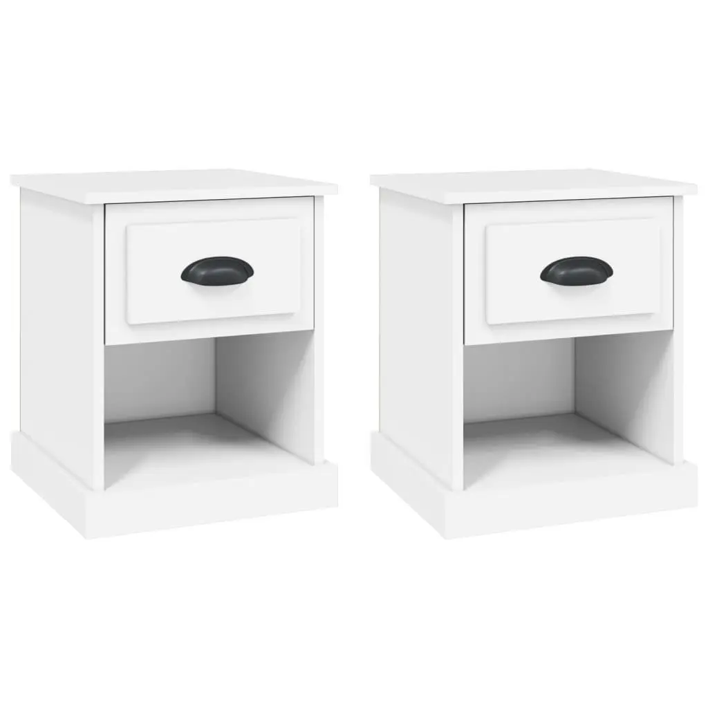 White Bedside Cabinets